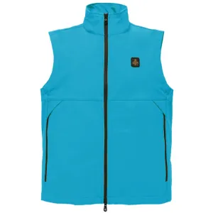 Light Blue Polyester Vest