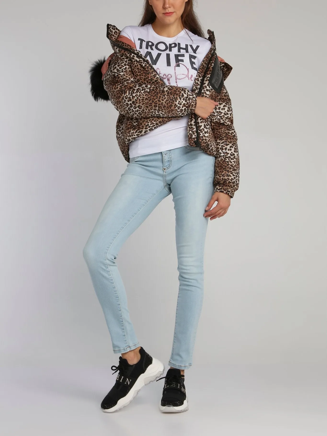 Light Blue Wash Skinny Jeans
