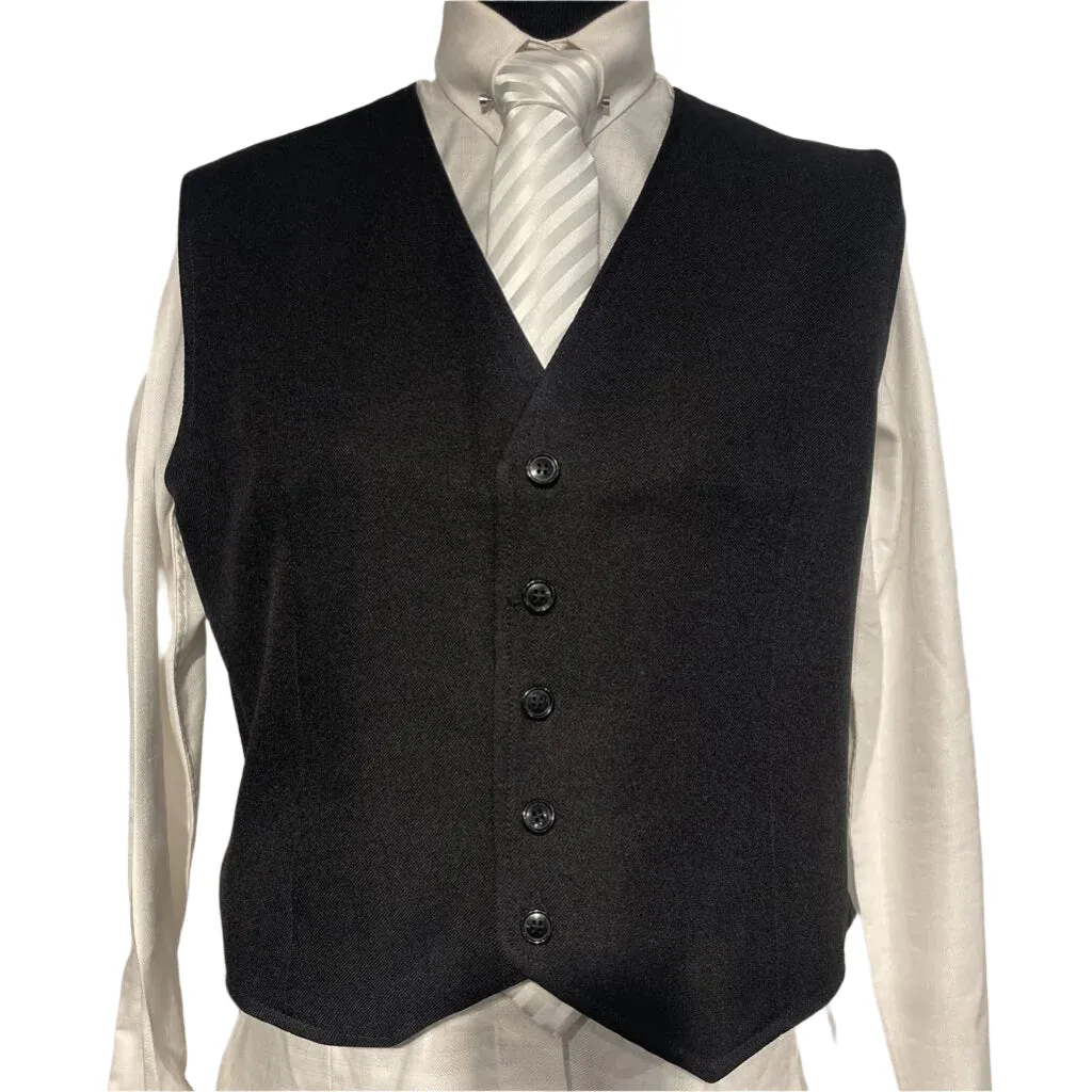 Light Grey and Black Reversible Vest