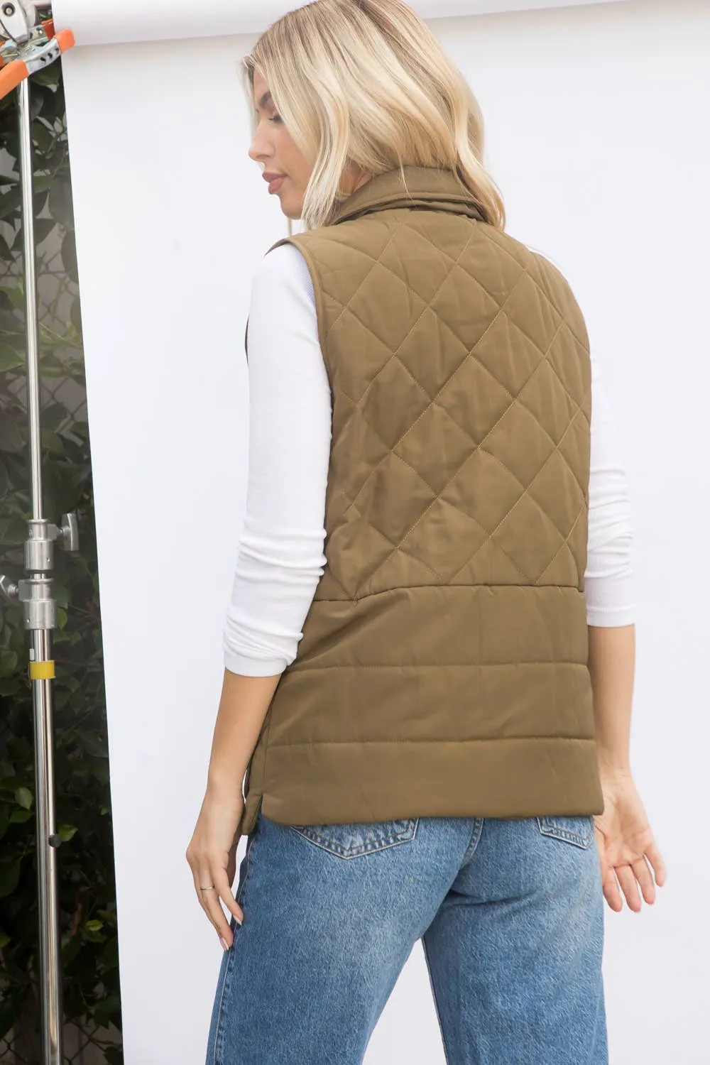 Light Weight Polyfill Quilted Vest