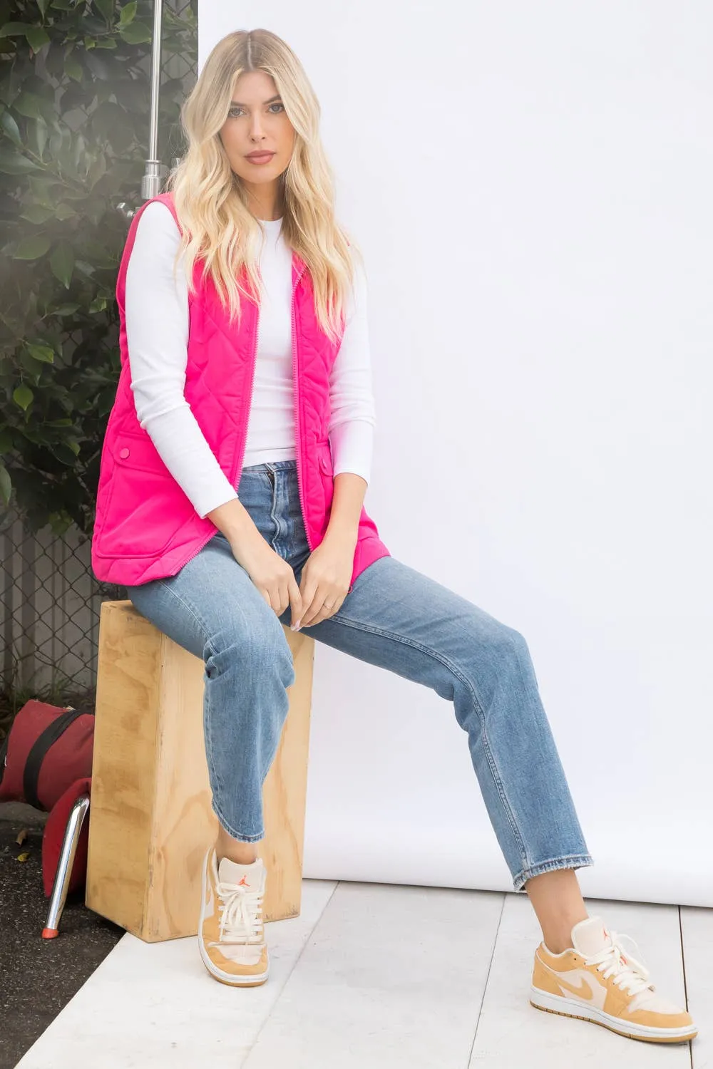 Light Weight Polyfill Quilted Vest