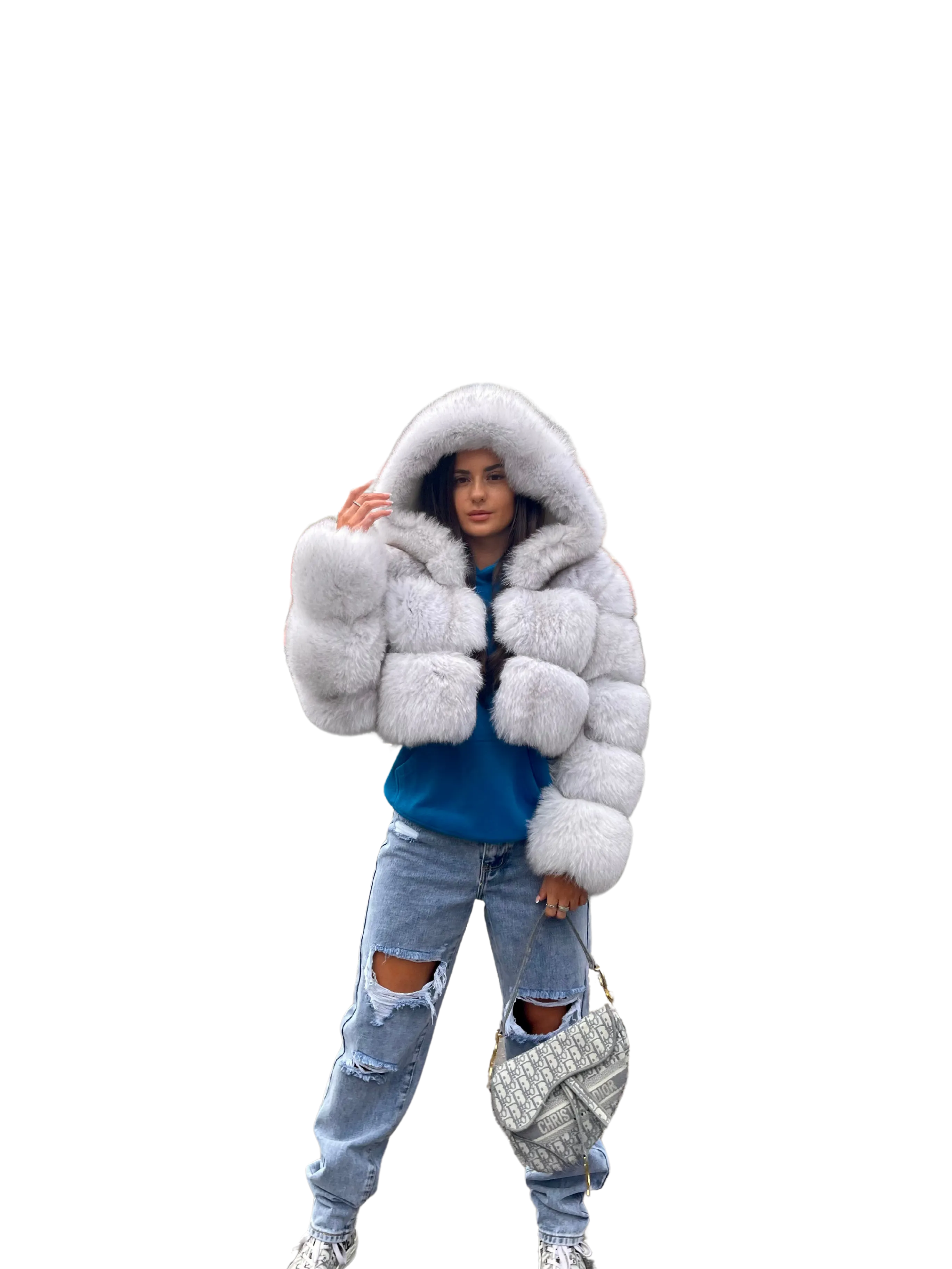 Lily™ | Casual Cropped Mini Hooded Coat