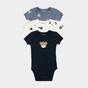 Little Cub 3pc Bodysuits