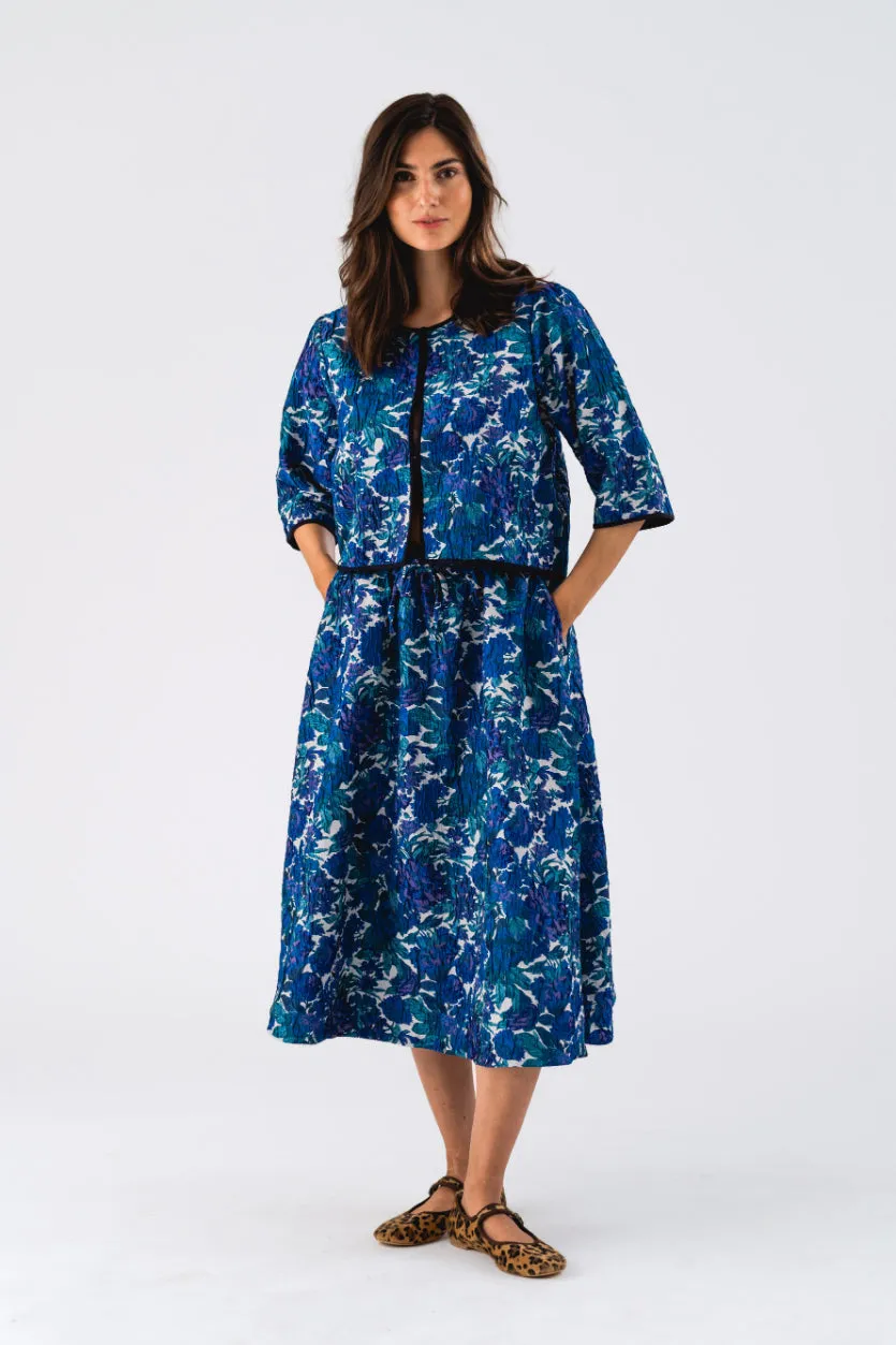 LOLLYS LAUNDRY Trine Short Jacket | Flower Print
