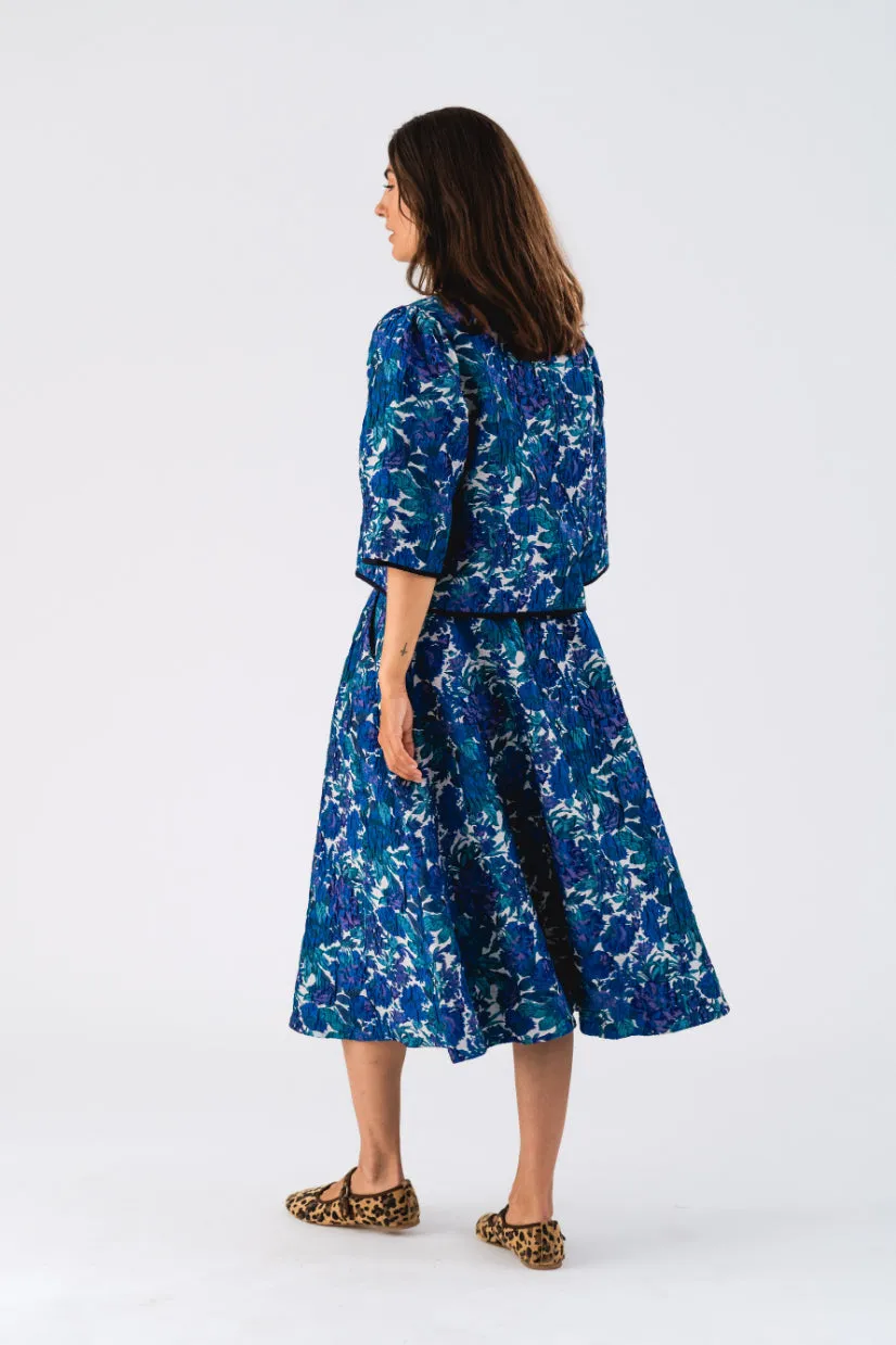 LOLLYS LAUNDRY Trine Short Jacket | Flower Print