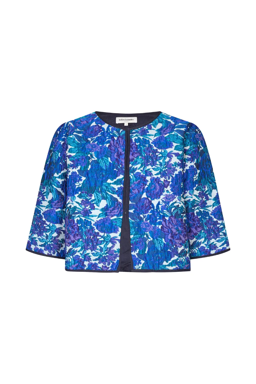 LOLLYS LAUNDRY Trine Short Jacket | Flower Print
