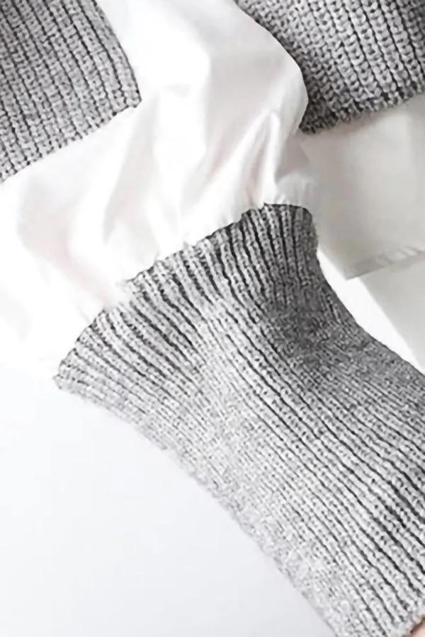 Loose Stitching Sweater