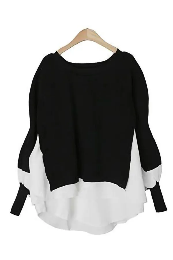 Loose Stitching Sweater