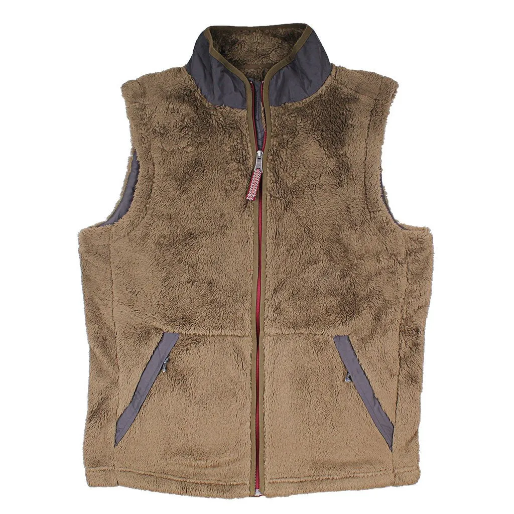 Luxe Double Plush Full Zip Vest