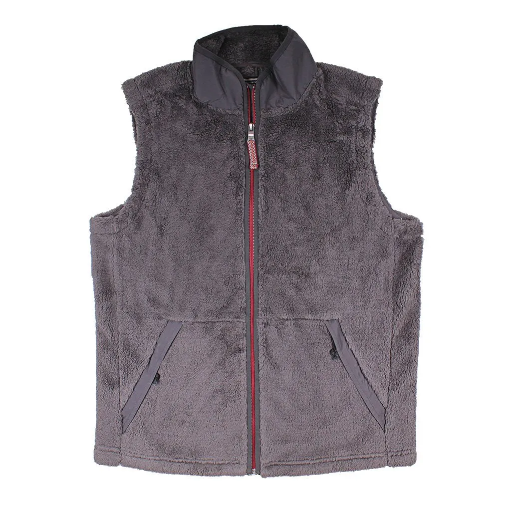 Luxe Double Plush Full Zip Vest