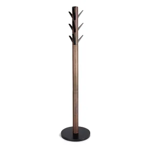 LYN-MEMORY Coat Rack, Wooden Coat Rack Hanger Hat Tote Hanger, Household Coat Rack (168.5cm) Base Diameter of About 40cm (Color : A)
