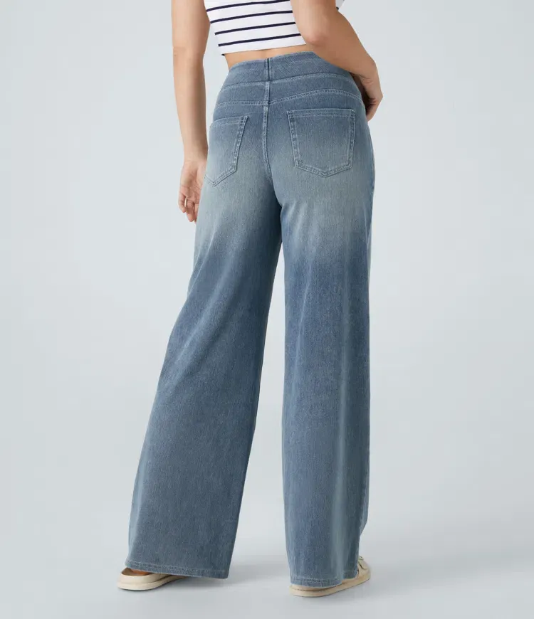 Madeline Stretch Palazzo Jeans