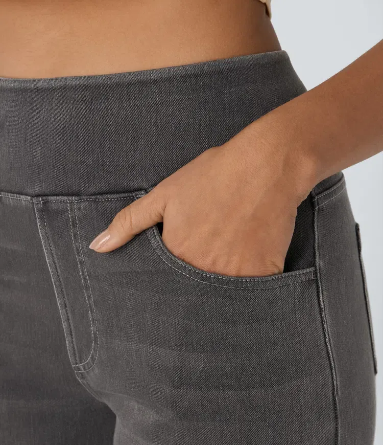 Madeline Stretch Palazzo Jeans