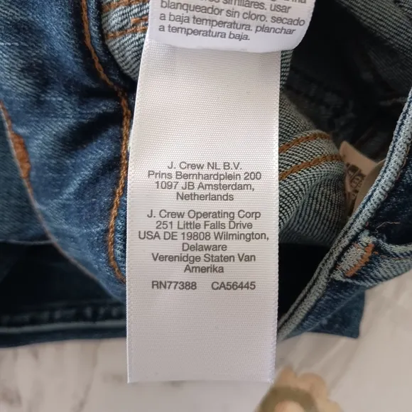 Madewell Curvy Mid Rise Stovepipe Denim Blue Jeans Size 24 NWOT