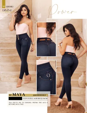 Maya 100% Authentic Colombian Push Up Jeans