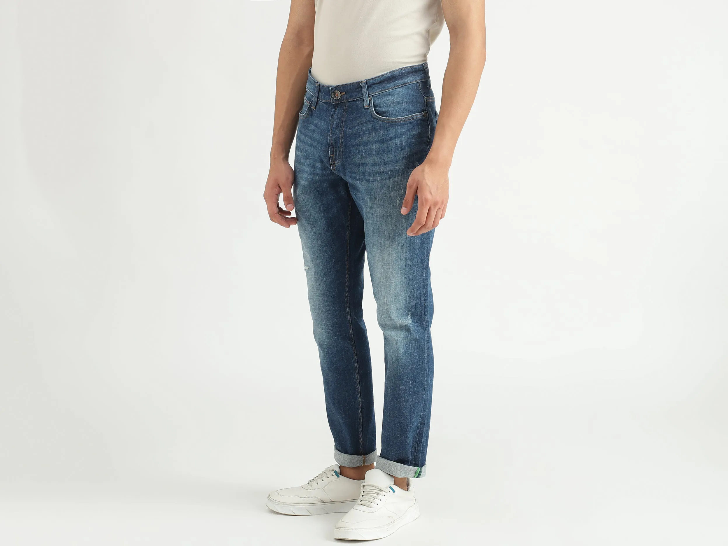Men Solid Jeans