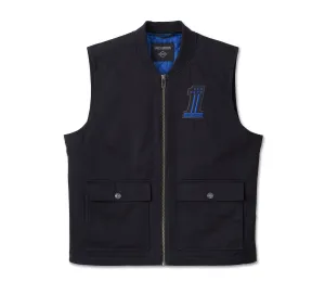 Men's #1 Racer Vest - Harley Black