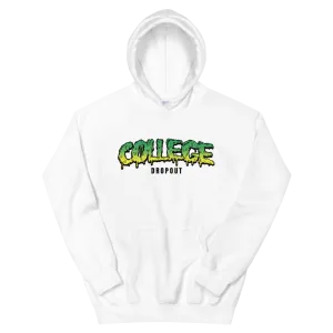 Mens - Dropout Slime Hoodie (Black logo)