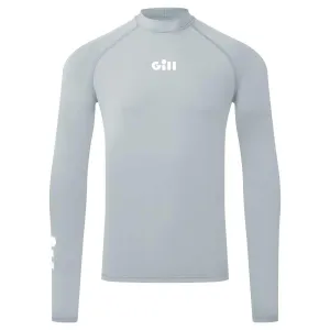 Mens Gill Zenzero Rash Vest - Light Grey