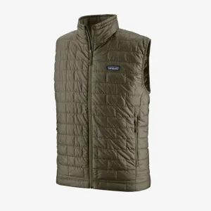 MENS PATAGONIA NANO PUFF VEST - BASIN GREEN