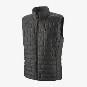 MENS PATAGONIA NANO PUFF VEST - FORGE GRAY