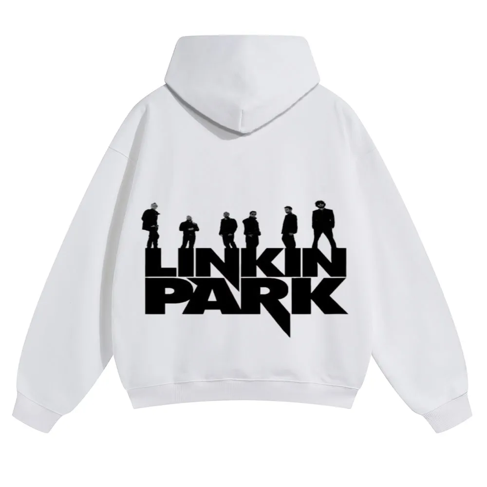 Mens Vintage  Linkin Park Rock Band Hoodies