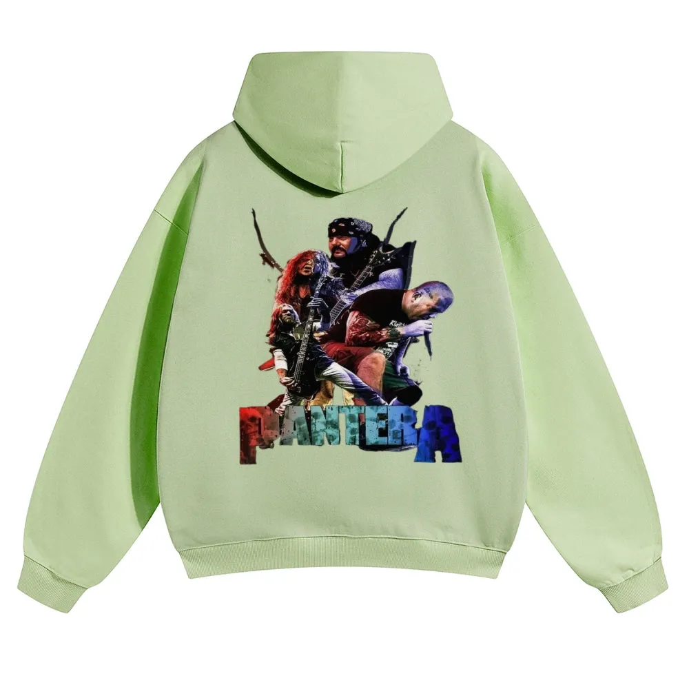 Mens Vintage Pantera Rock Hoodies