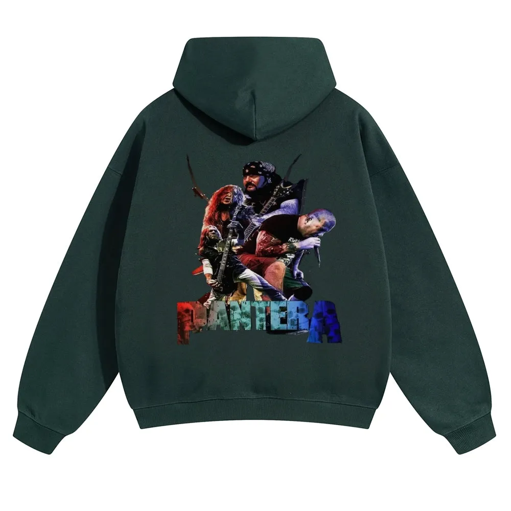 Mens Vintage Pantera Rock Hoodies