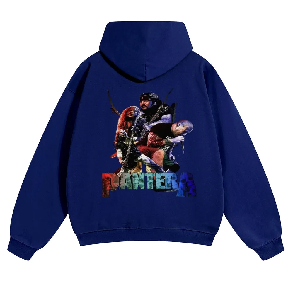 Mens Vintage Pantera Rock Hoodies