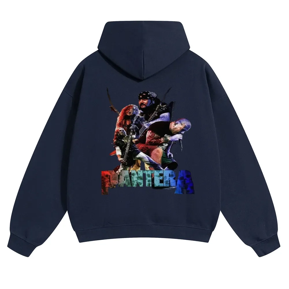 Mens Vintage Pantera Rock Hoodies