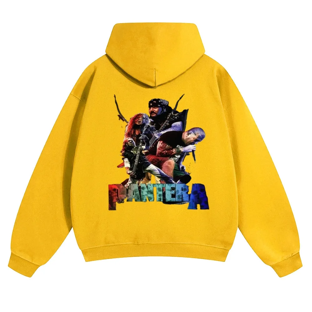 Mens Vintage Pantera Rock Hoodies
