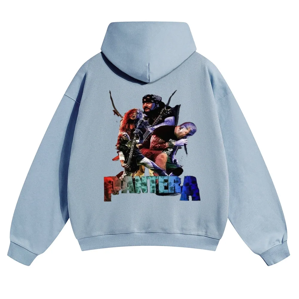 Mens Vintage Pantera Rock Hoodies