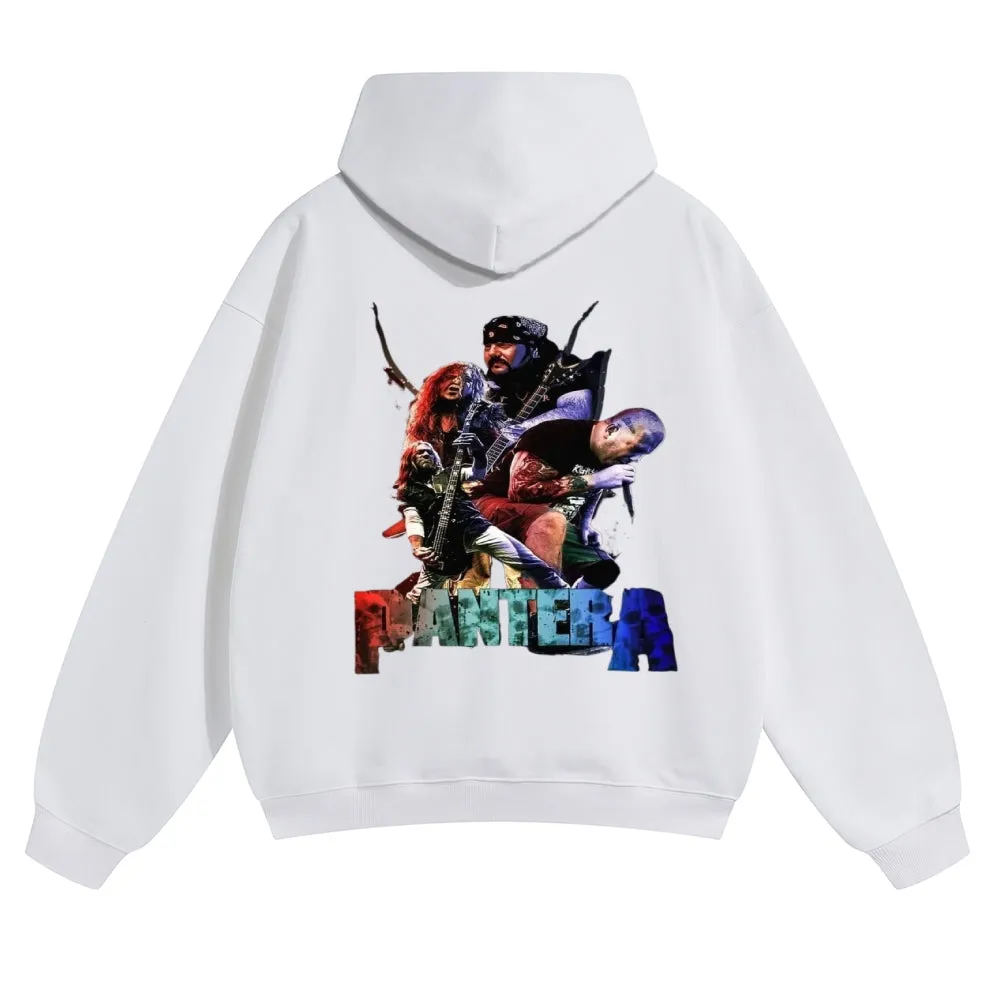 Mens Vintage Pantera Rock Hoodies