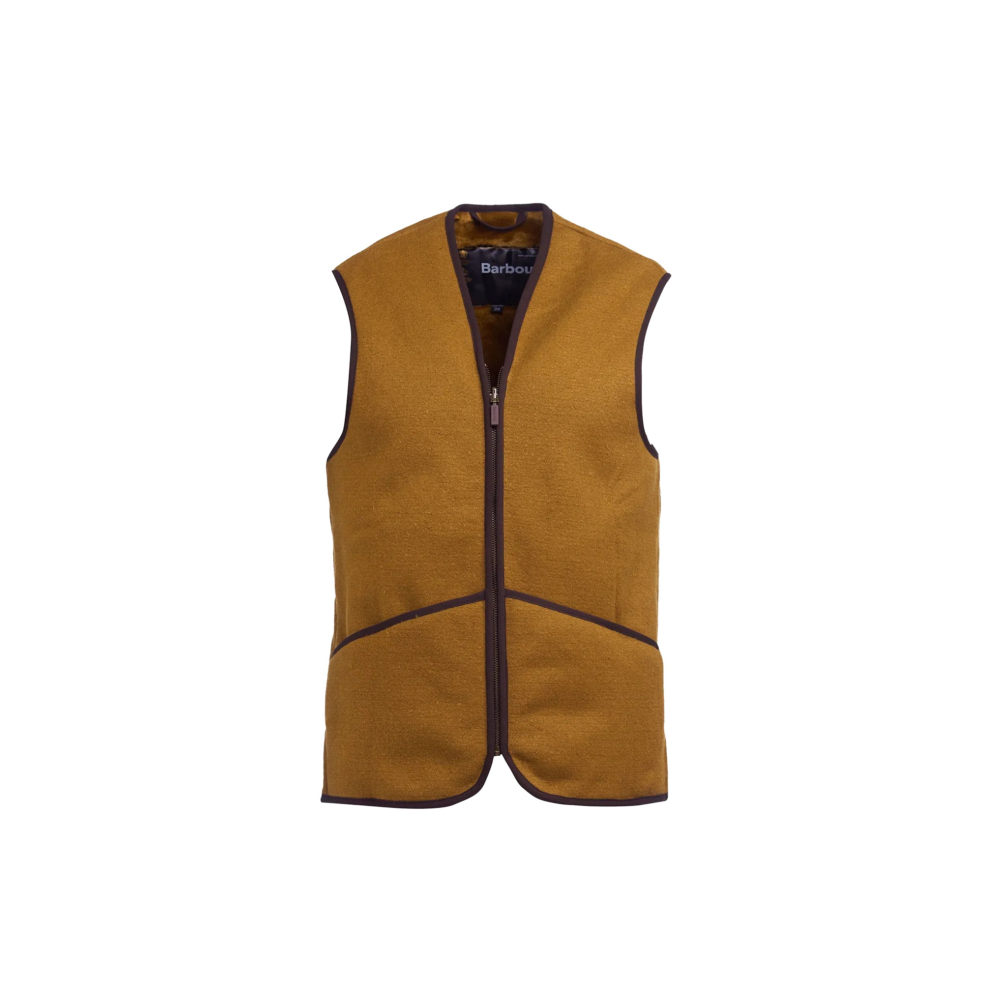 Men's Warm Pile Waistcoast Zip-In Liner