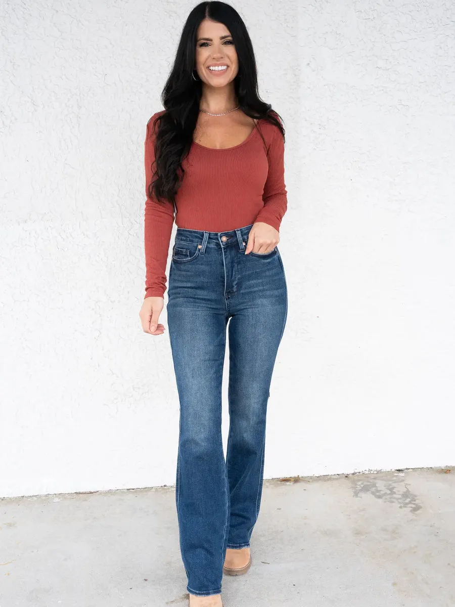 Miles On Em By - Multiple Inseam High Rise Tummy Control Bootcut Jeans