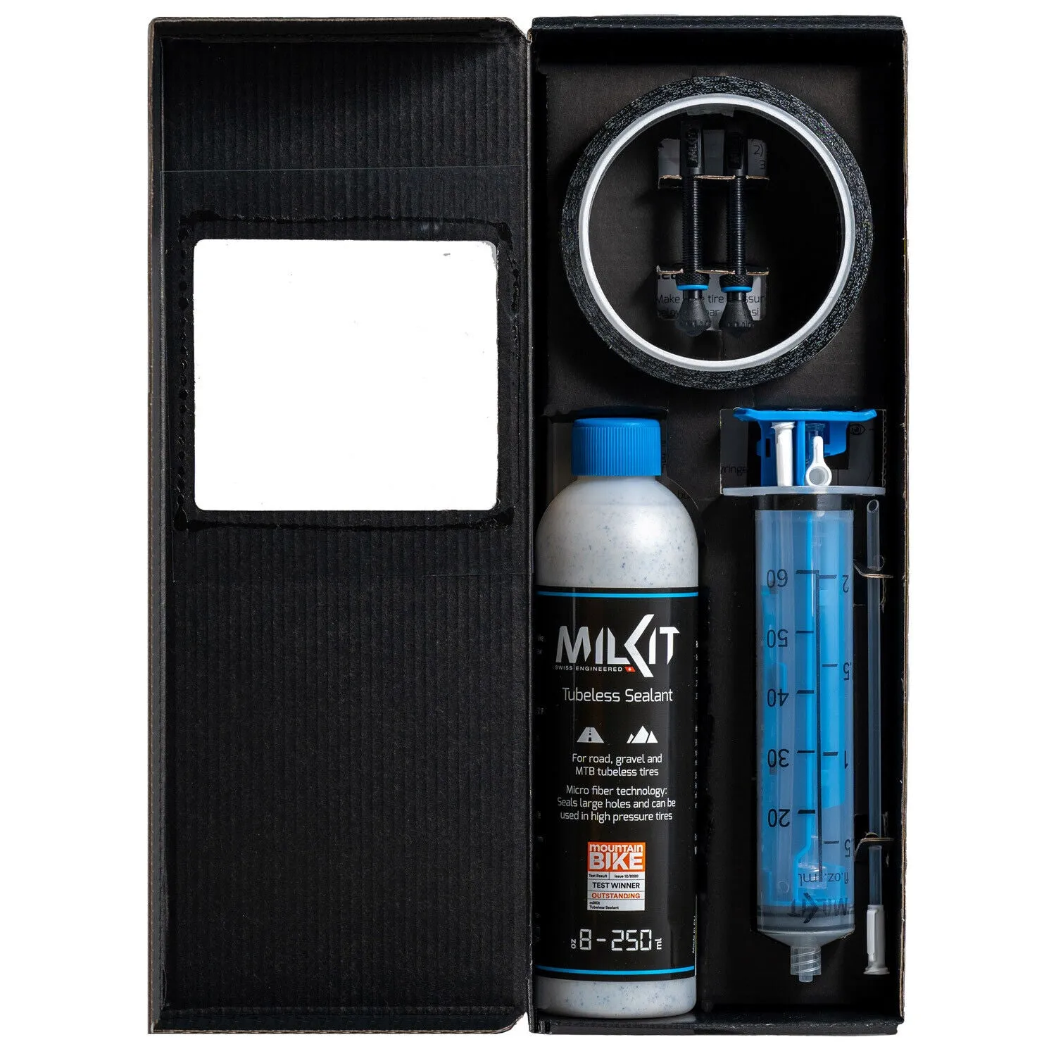 milKit Tubeless Conversion Kit - 45mm Valves
