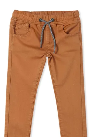 Milky | Ochre Knit Denim Jeans