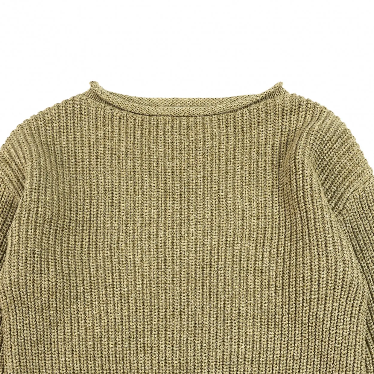 Moby Sweater | Light Olive Melange