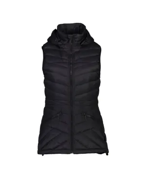 MOKE Mary-Claire Down Vest - Black