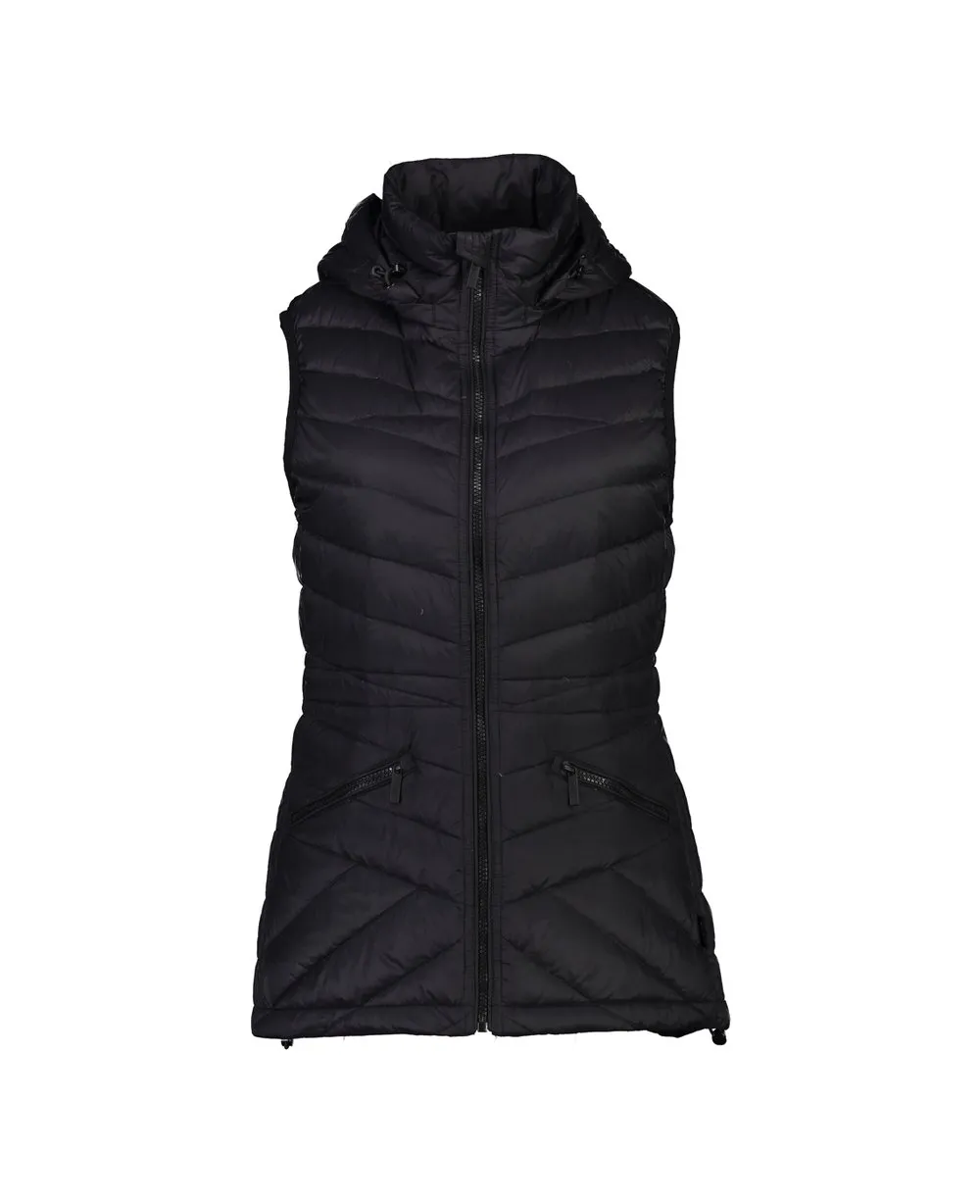 MOKE Mary-Claire Down Vest - Black