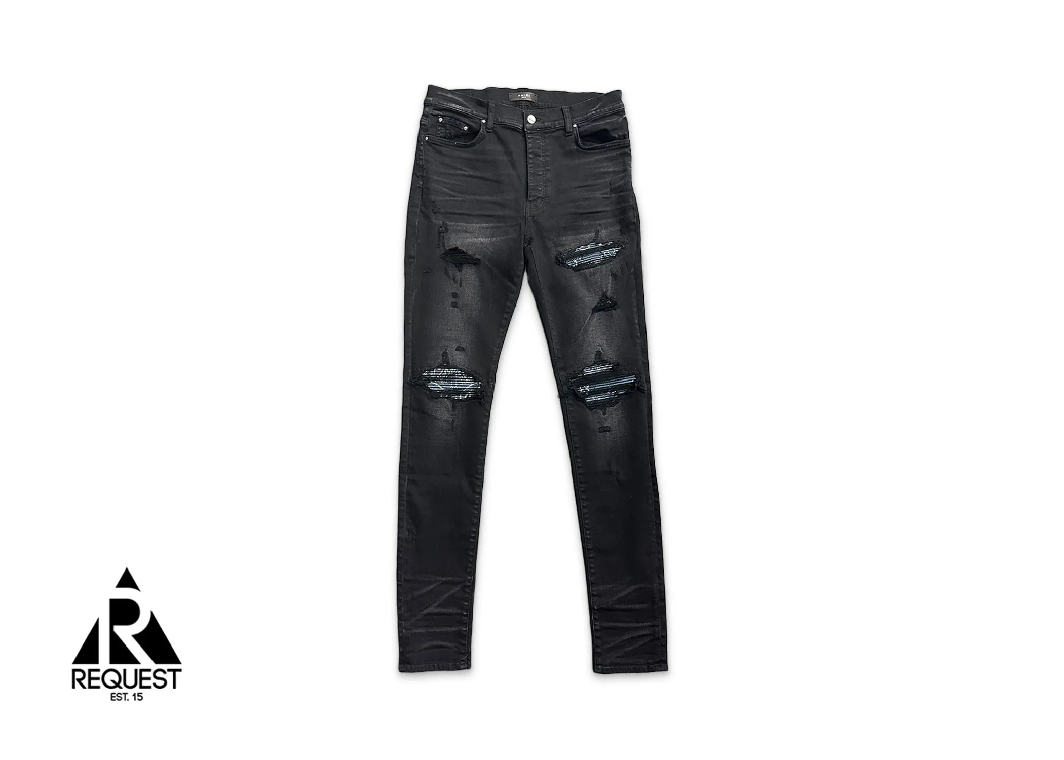 MX1 Blue Bandana Denim "Aged Black"