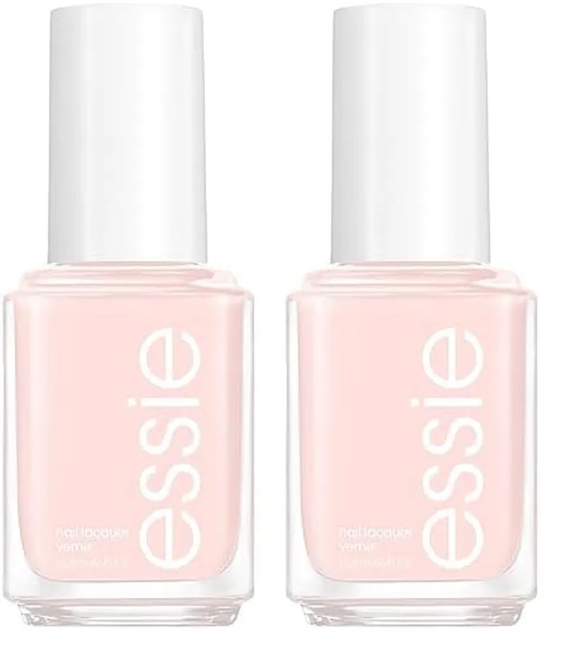 Nail Polish, Salon-Quality, 8-Free Vegan, Finish, Mademoiselle, 0.46 Ounces (Packaging May Vary) Sheer Pink