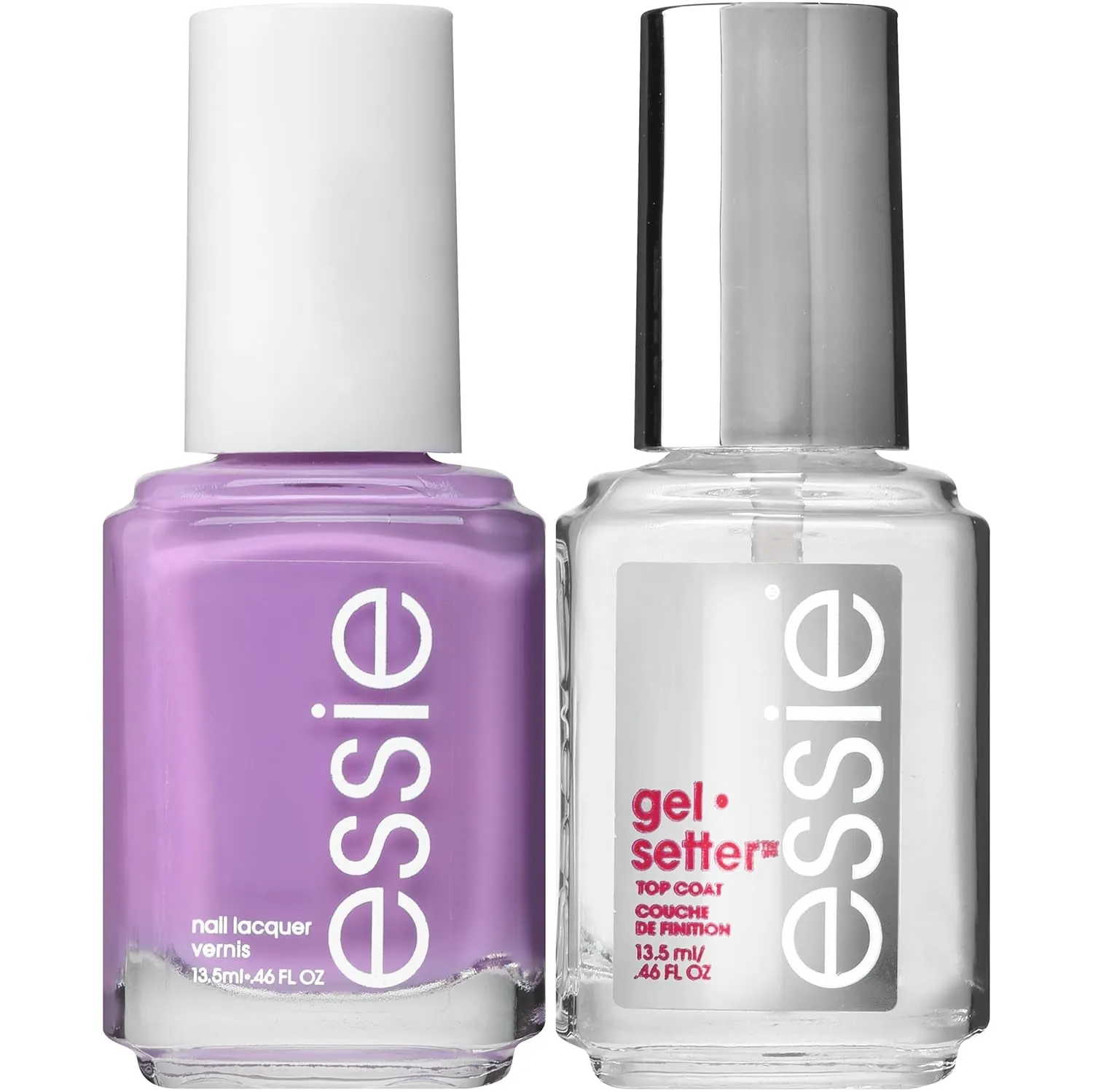 Nail Polish, Salon-Quality, 8-Free Vegan, Finish, Mademoiselle, 0.46 Ounces (Packaging May Vary) Sheer Pink