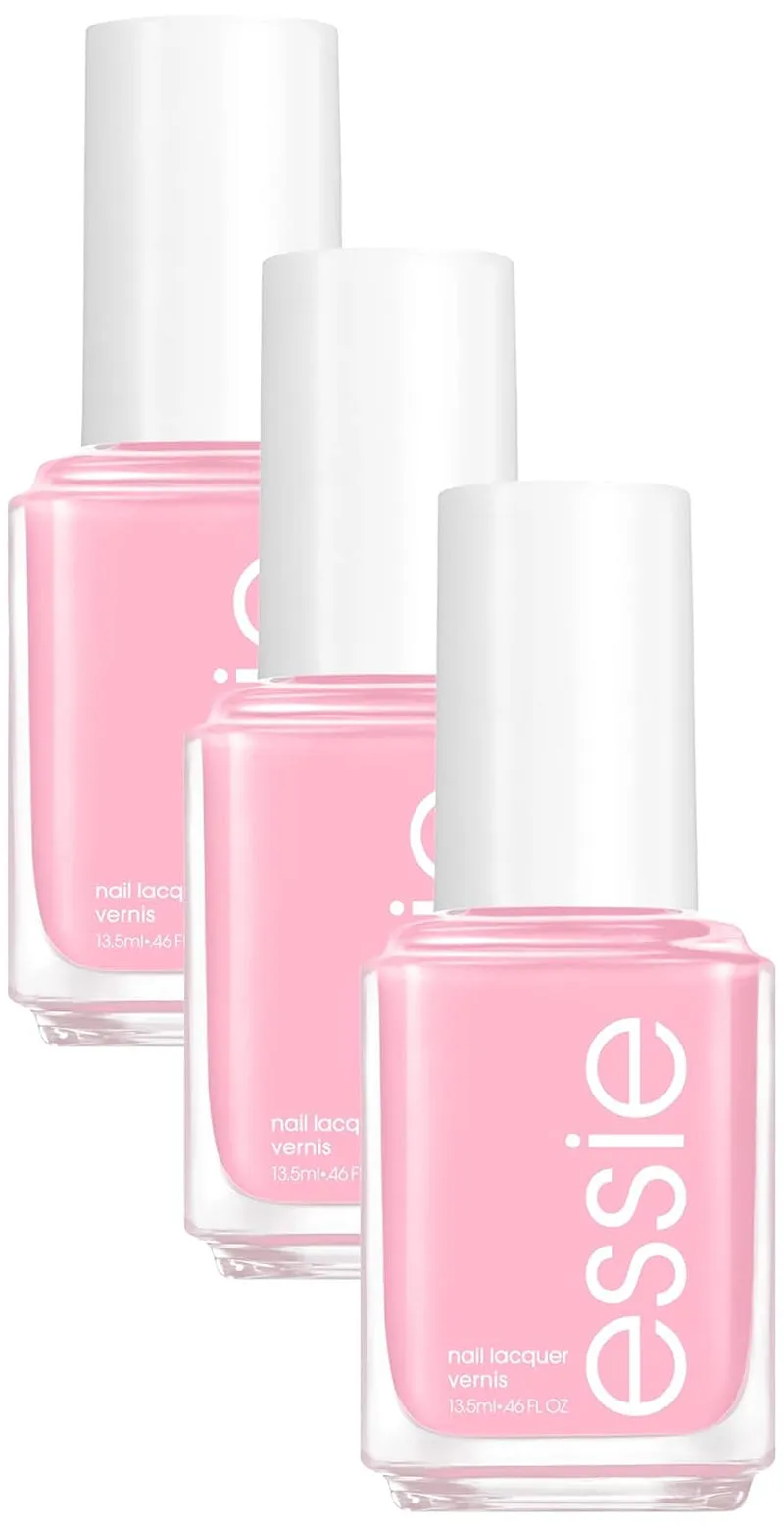 Nail Polish, Salon-Quality, 8-Free Vegan, Finish, Mademoiselle, 0.46 Ounces (Packaging May Vary) Sheer Pink
