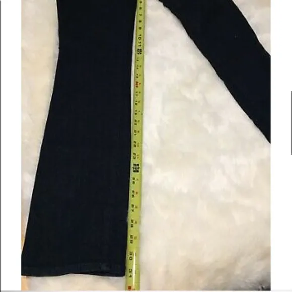 New NYDJ Sheri Slim Blue JEANS Stretch Beading 2