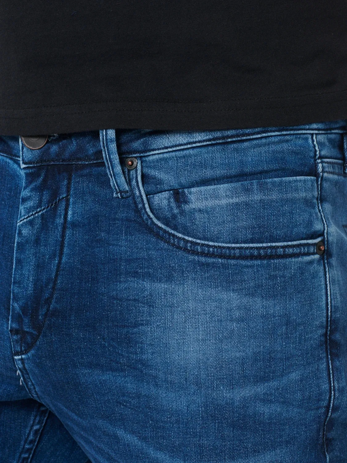 NO EXCESS 711 REGULAR SLIM STRAIGHT STRETCH DENIM JEAN N711D96N