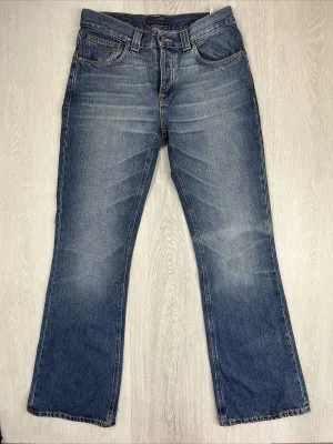 Nudie Jeans Low Flare Glenn Womens Jeans Size 32 x 32