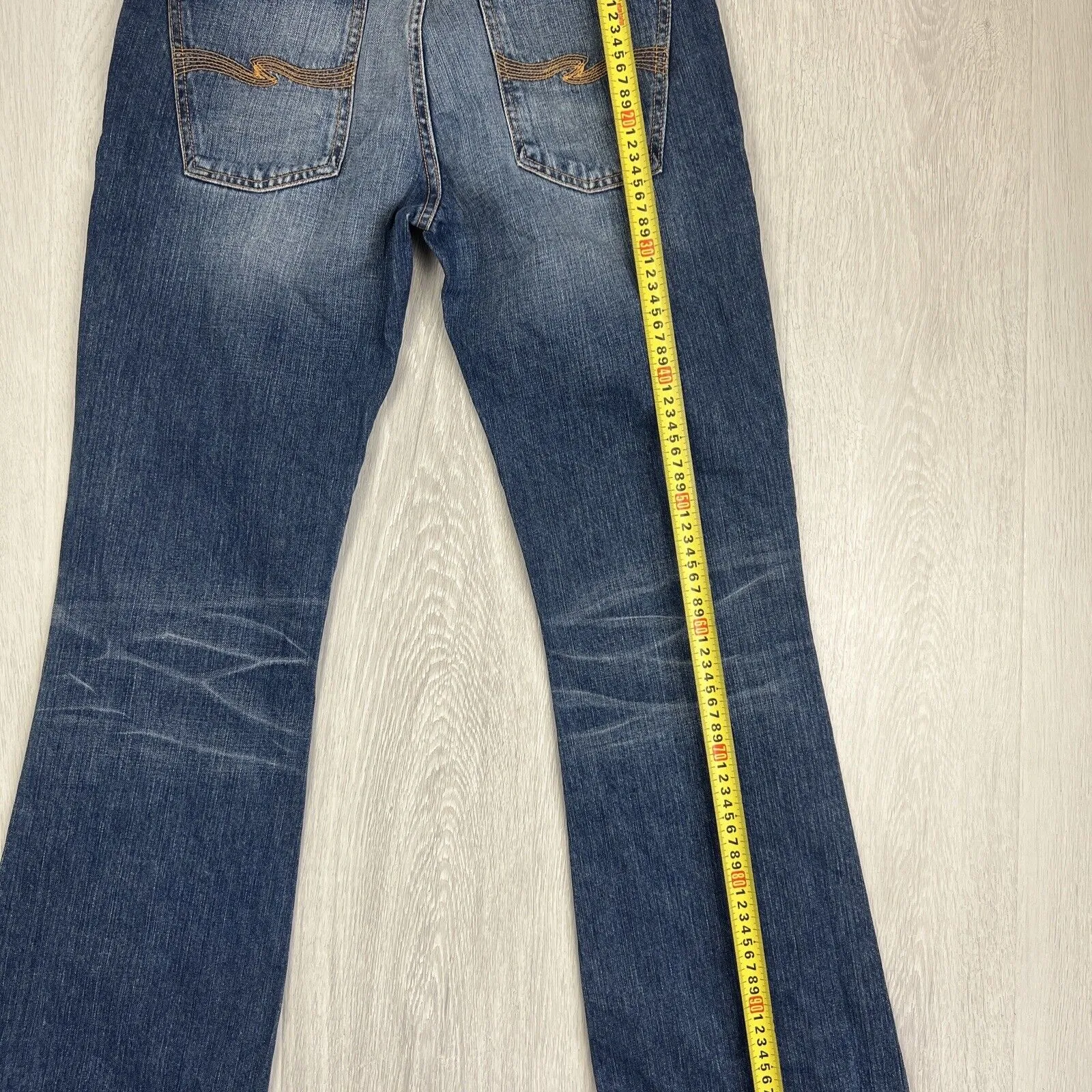 Nudie Jeans Low Flare Glenn Womens Jeans Size 32 x 32