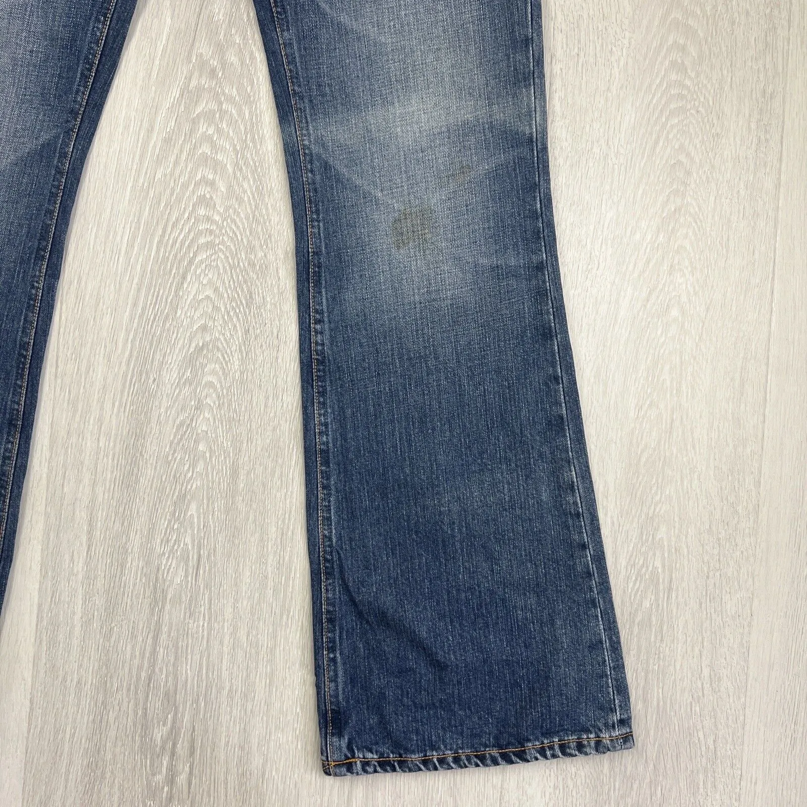Nudie Jeans Low Flare Glenn Womens Jeans Size 32 x 32