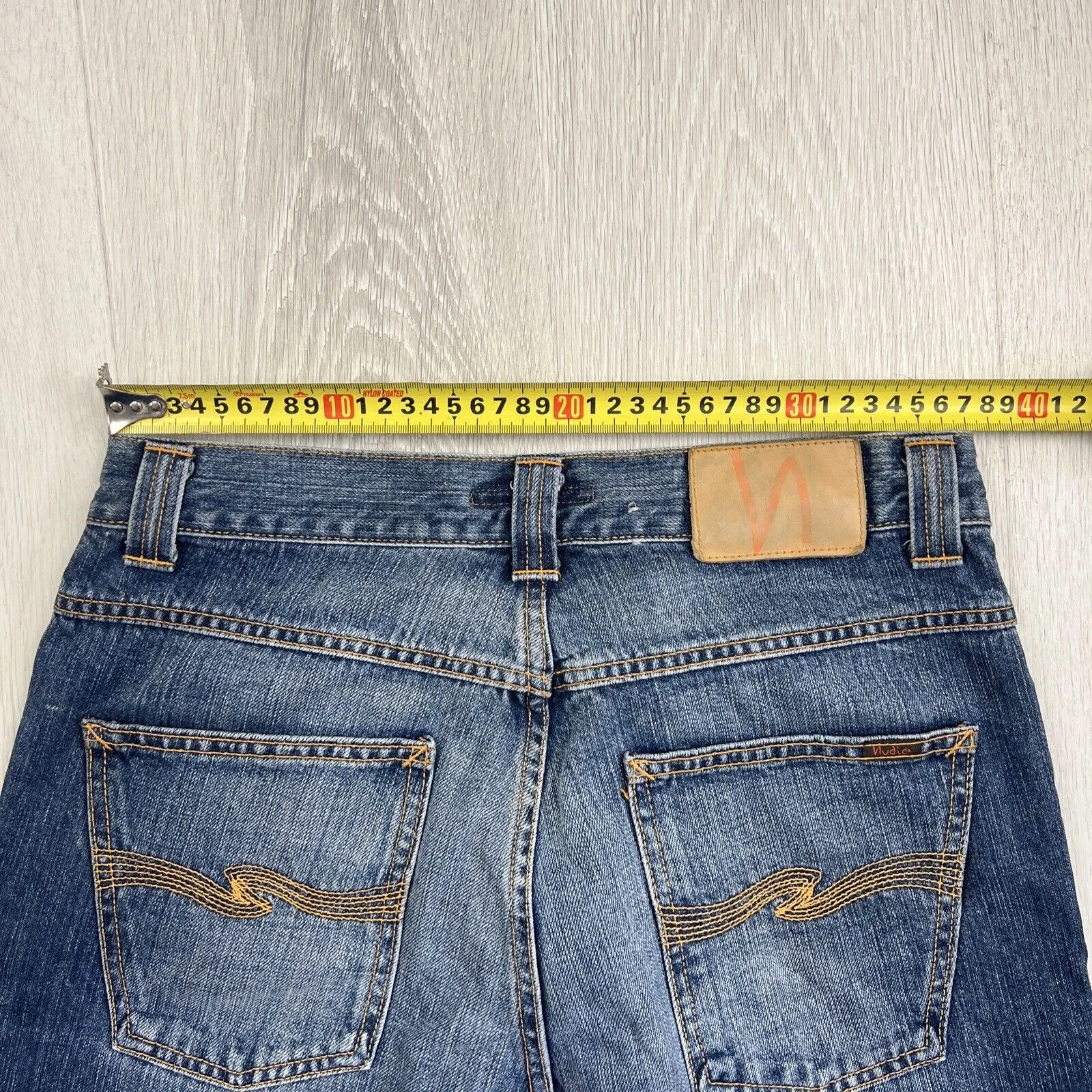 Nudie Jeans Low Flare Glenn Womens Jeans Size 32 x 32